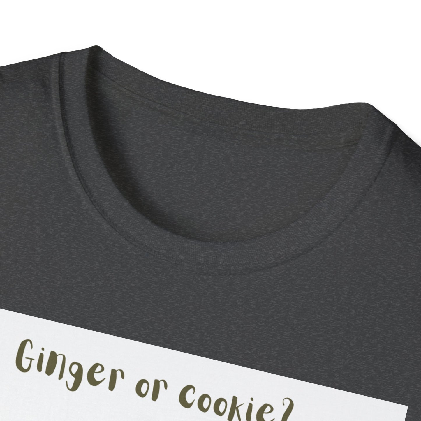 Ginger or Cookie? Gingerbread Man Christmas T-Shirt – Cute Holiday Pajama Tee