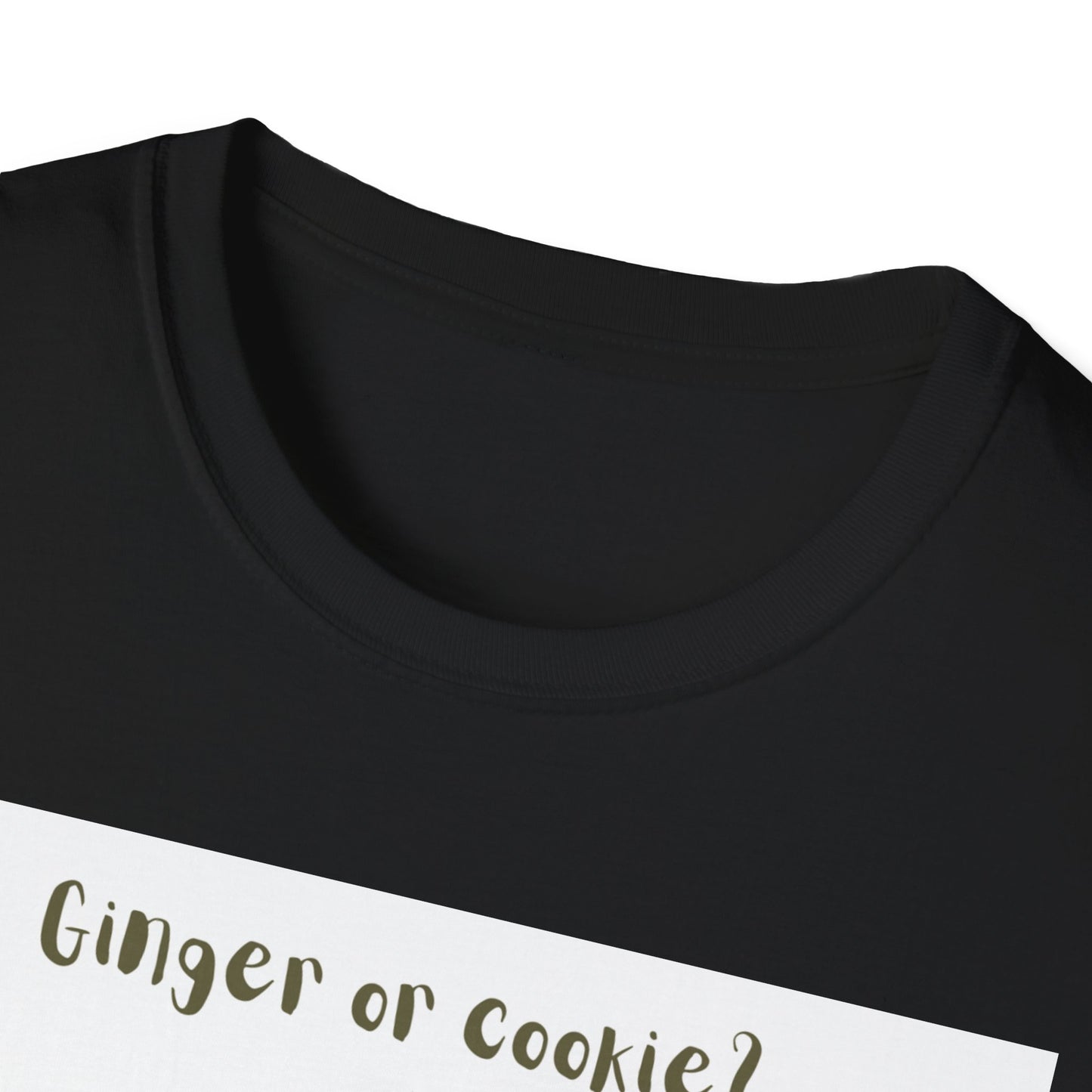 Ginger or Cookie? Gingerbread Man Christmas T-Shirt – Cute Holiday Pajama Tee
