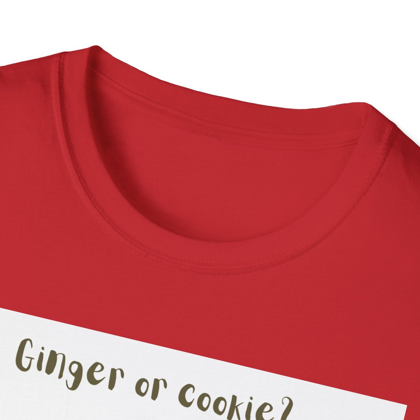 Ginger or Cookie? Gingerbread Man Christmas T-Shirt – Cute Holiday Pajama Tee
