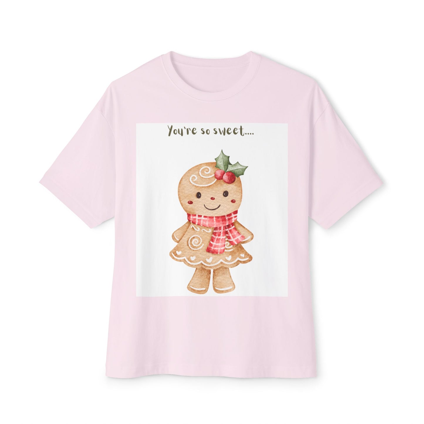 Gingerbread “You’re So Sweet” Tee — Cute Holiday Cookie Christmas T-Shirt