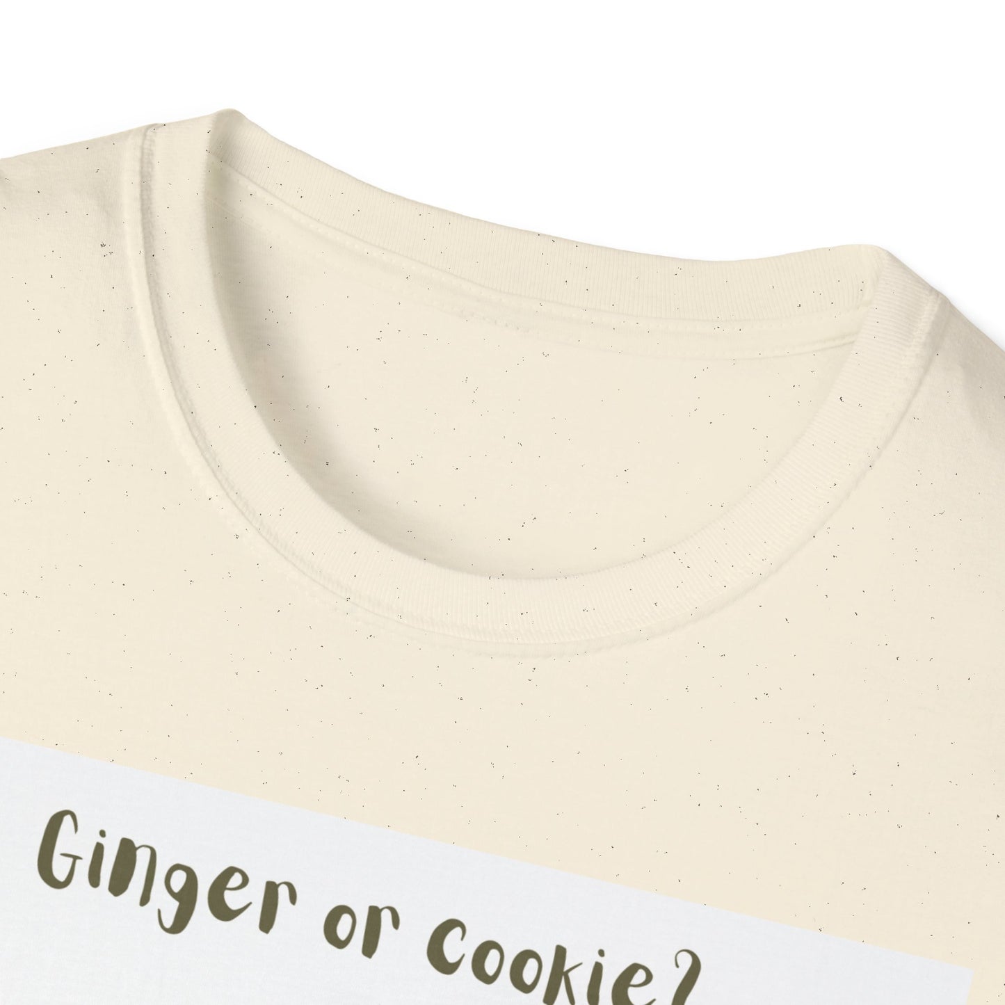 Ginger or Cookie? Gingerbread Man Christmas T-Shirt – Cute Holiday Pajama Tee