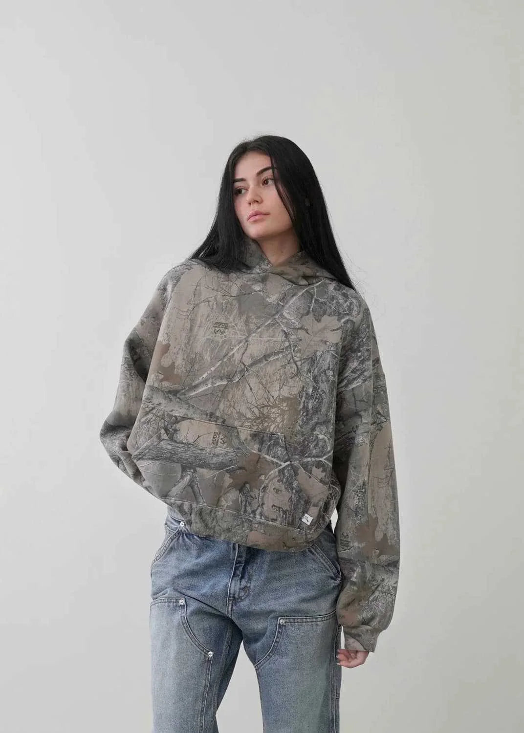 Urban Camo Retro Hoodie